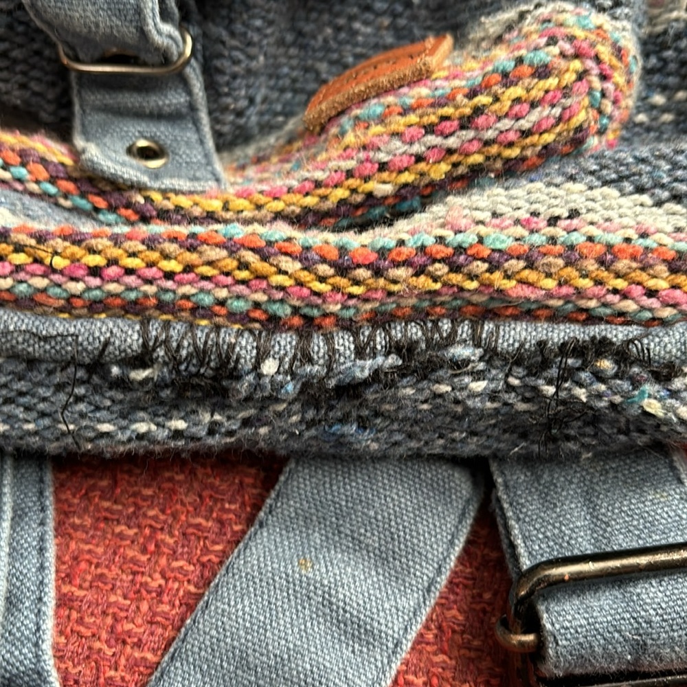 Roxy Gray And Multicolor Backpack - image 8